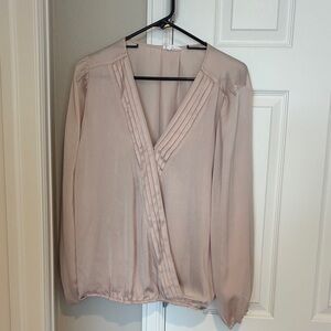 Elegant Women's Blouse in Soft Pink